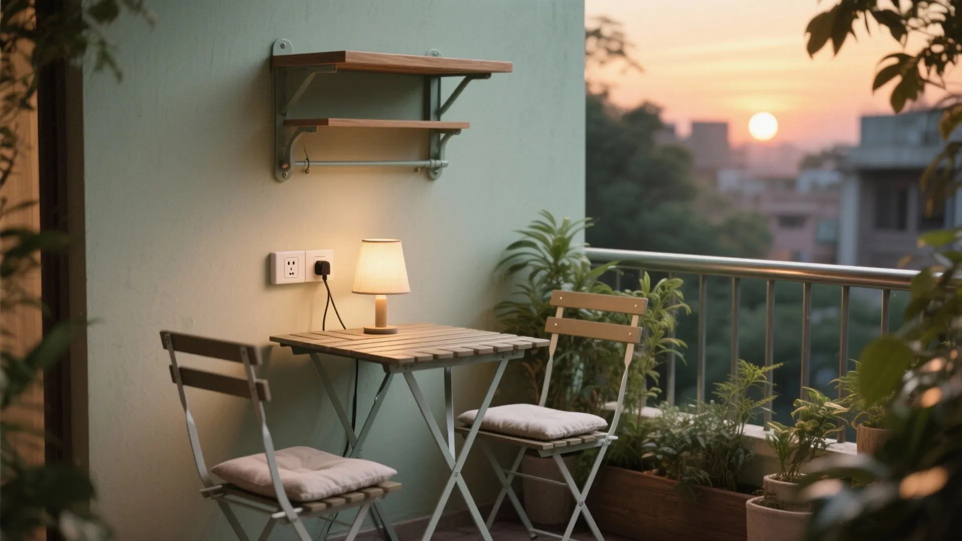 Compact Dining & Power Points