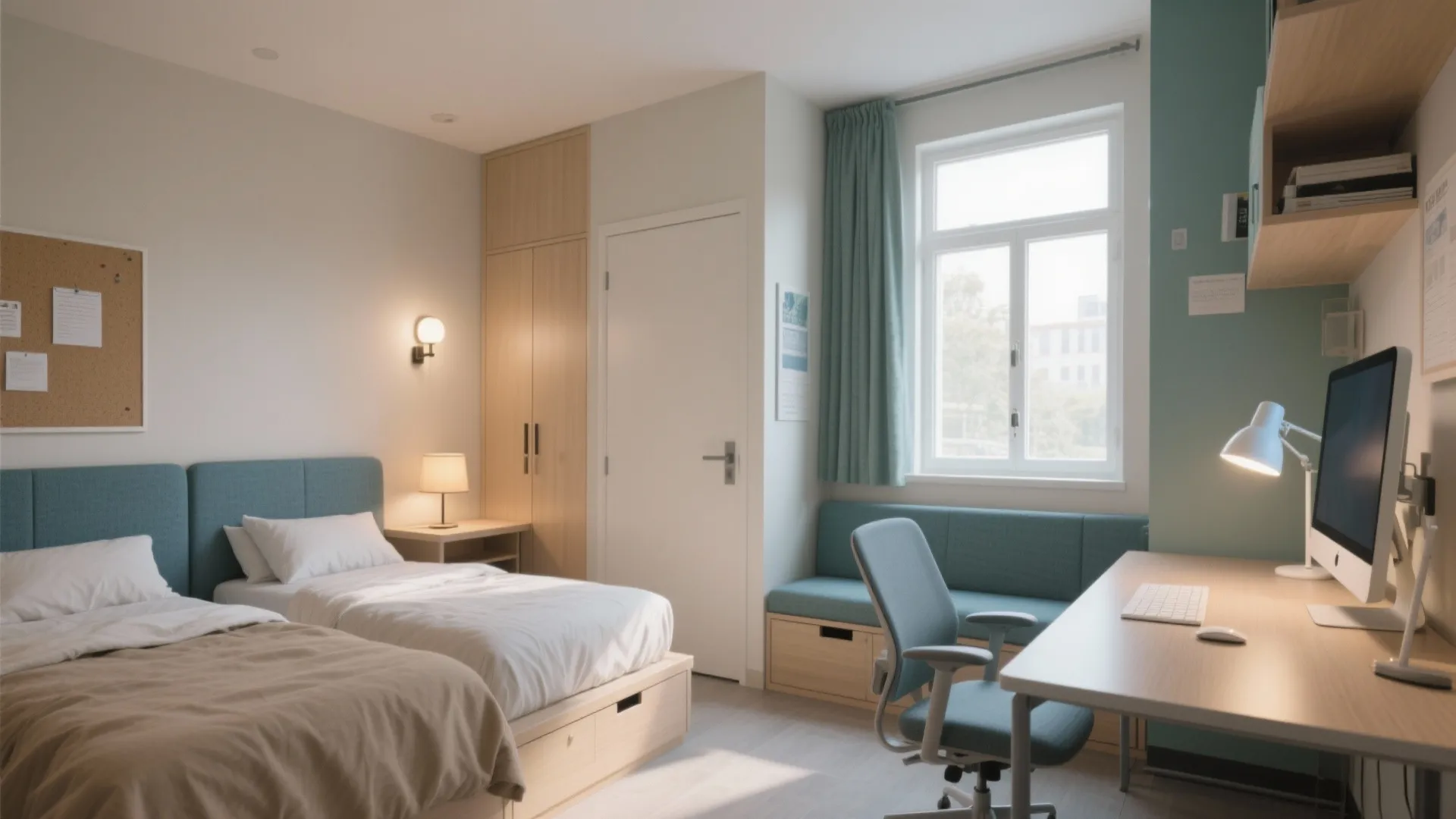 Maulana Azad Hall Design Inspiration: Small Space Ideas: 1 Minute to Smart, Space-Saving College Dorm Solutions