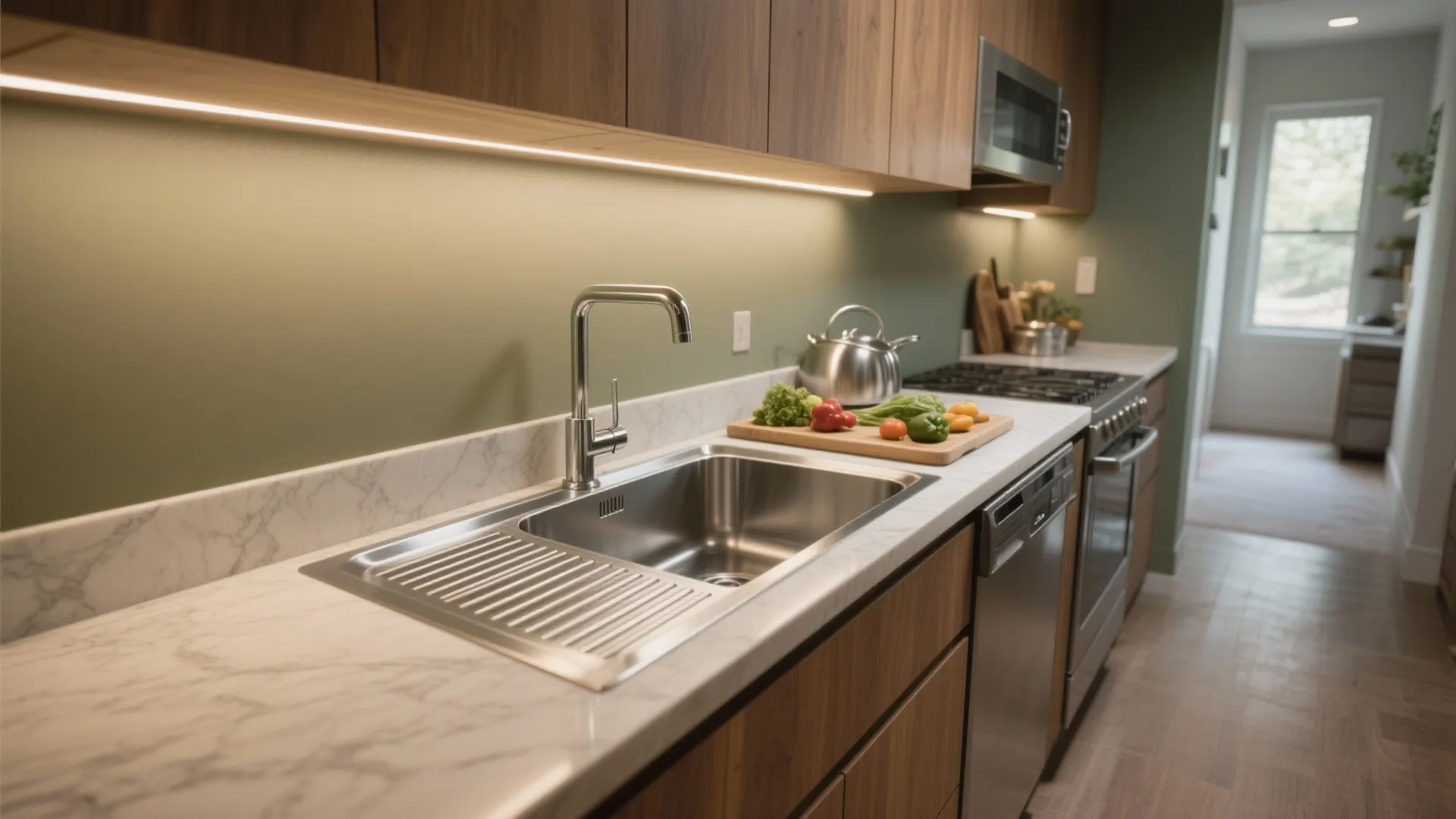 Stainless Steel Kitchen Sink with Drainboard: My Space-Saving Secret: 1 Minute to Maximize Tiny Kitchens with a Drainboard Sink