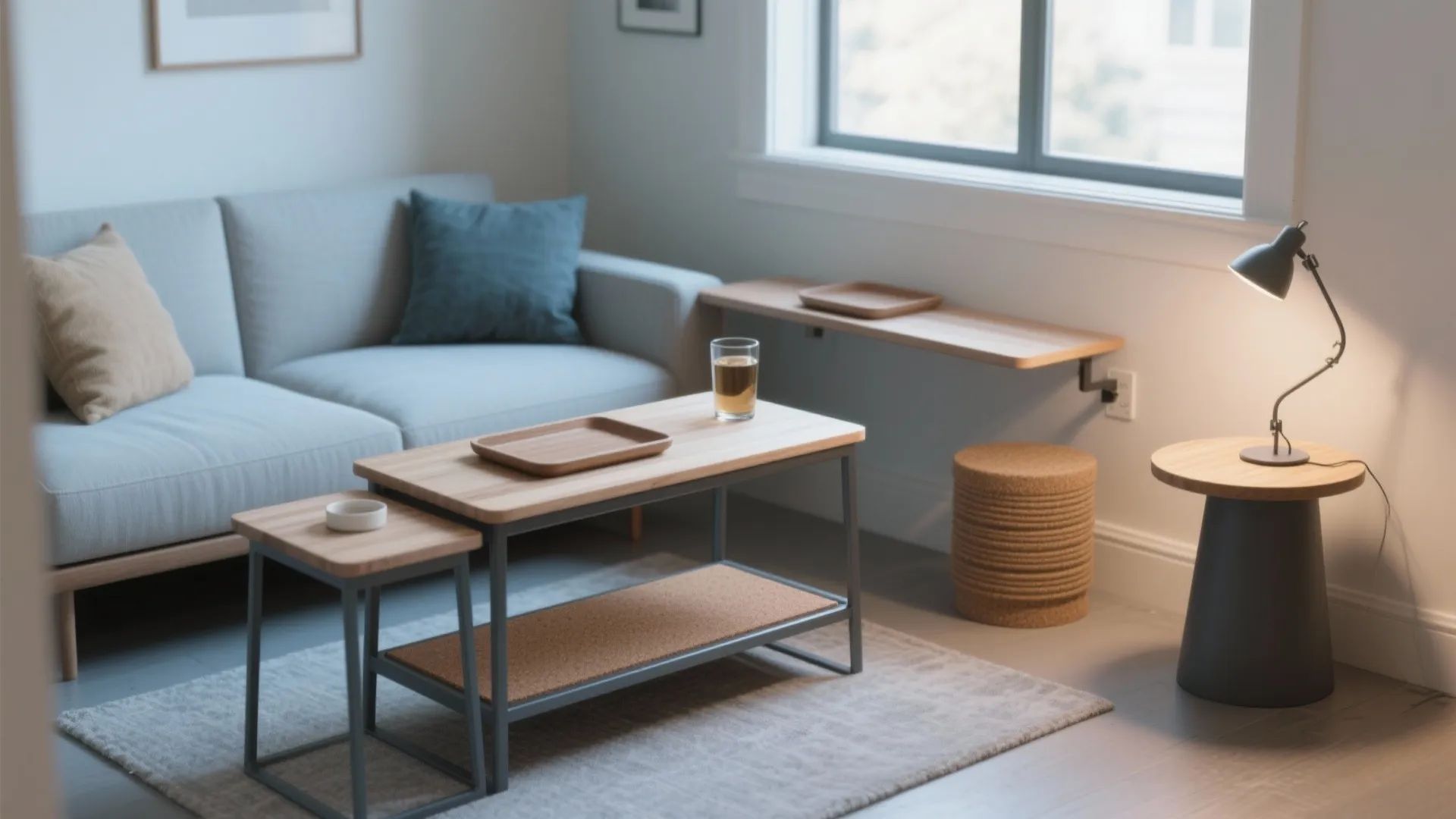 DIY Drink Table: Creative Ideas for Small Spaces: 1 Minute to Build a Stylish, Space-Saving Drink Table at Home