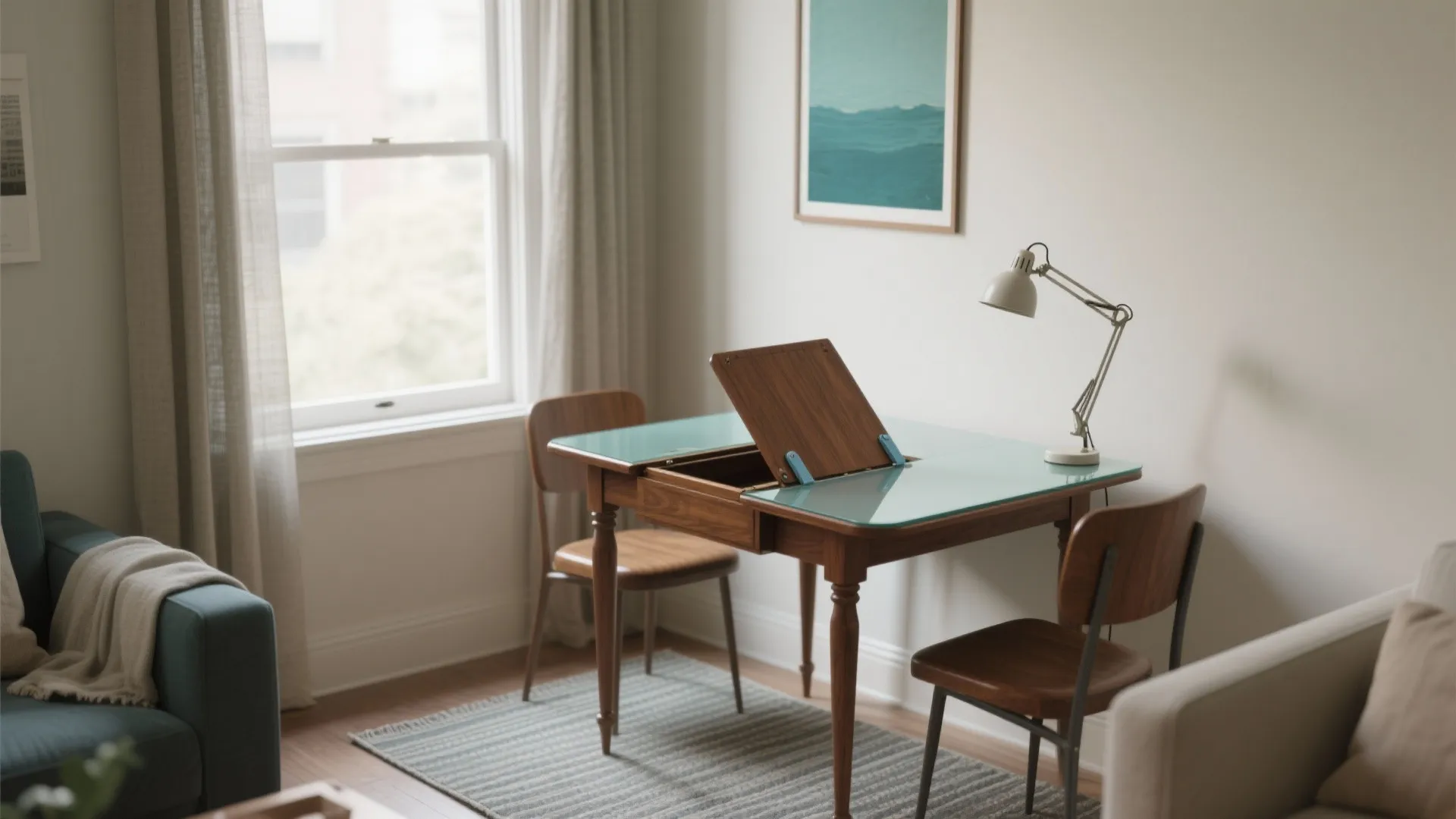 Antique Small Drop Leaf Table: Maximize Space with Timeless Style