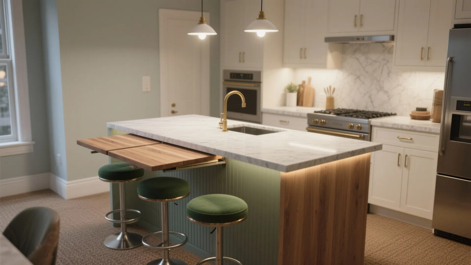 Small Drop Leaf Kitchen Island: Maximize Space in Style: Fast-Track Guide to a Functional Kitchen in Minutes