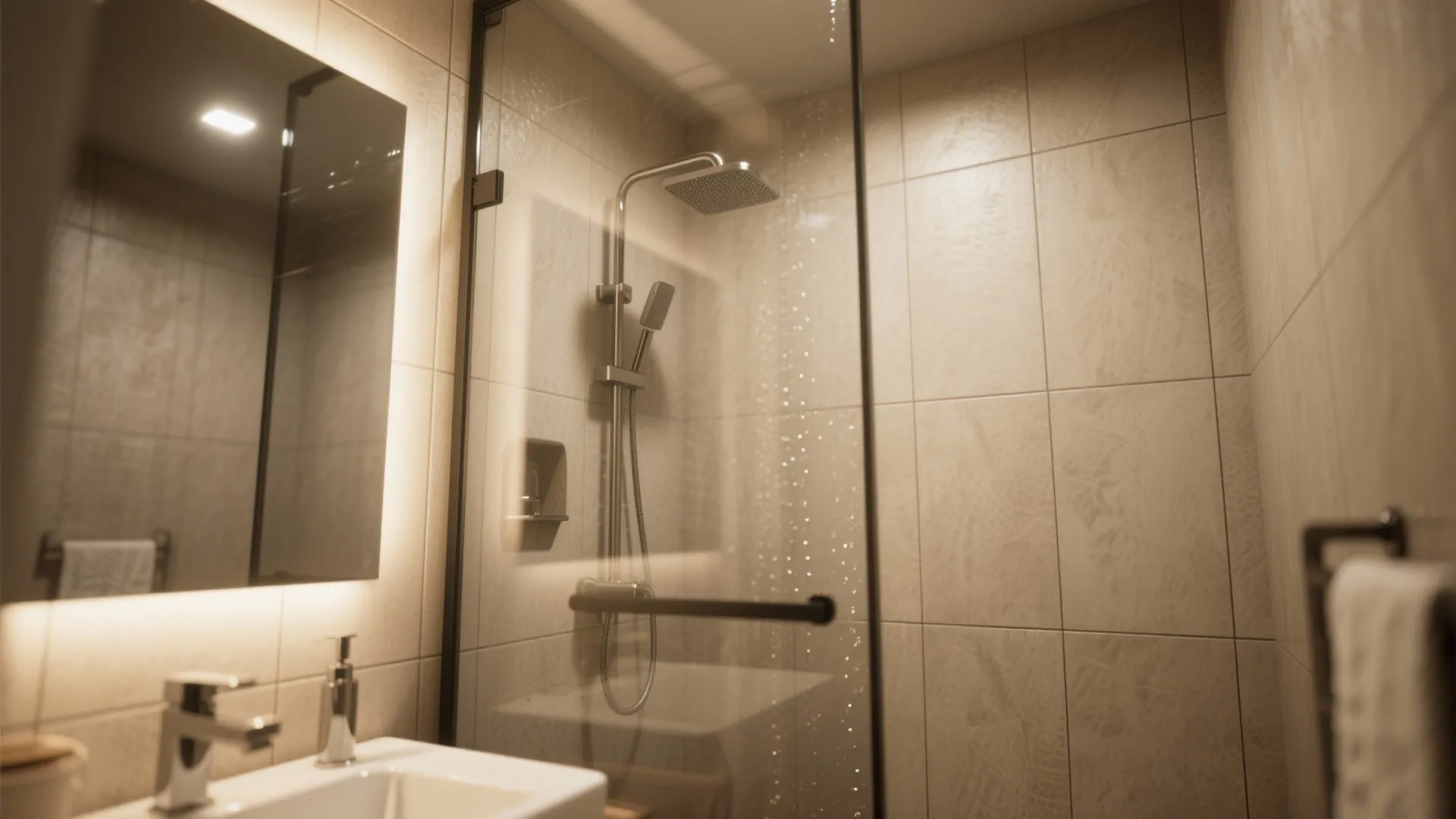 4. Compact ensuite and shared bath strategy