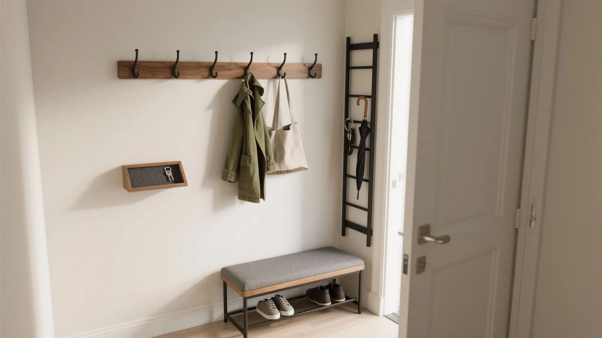 Coat Rack Ideas for Small Spaces: Smart Solutions for Tiny Entryways: 1 Minute to Transform Your Entry—Coat Rack Ideas for Effortless Storage