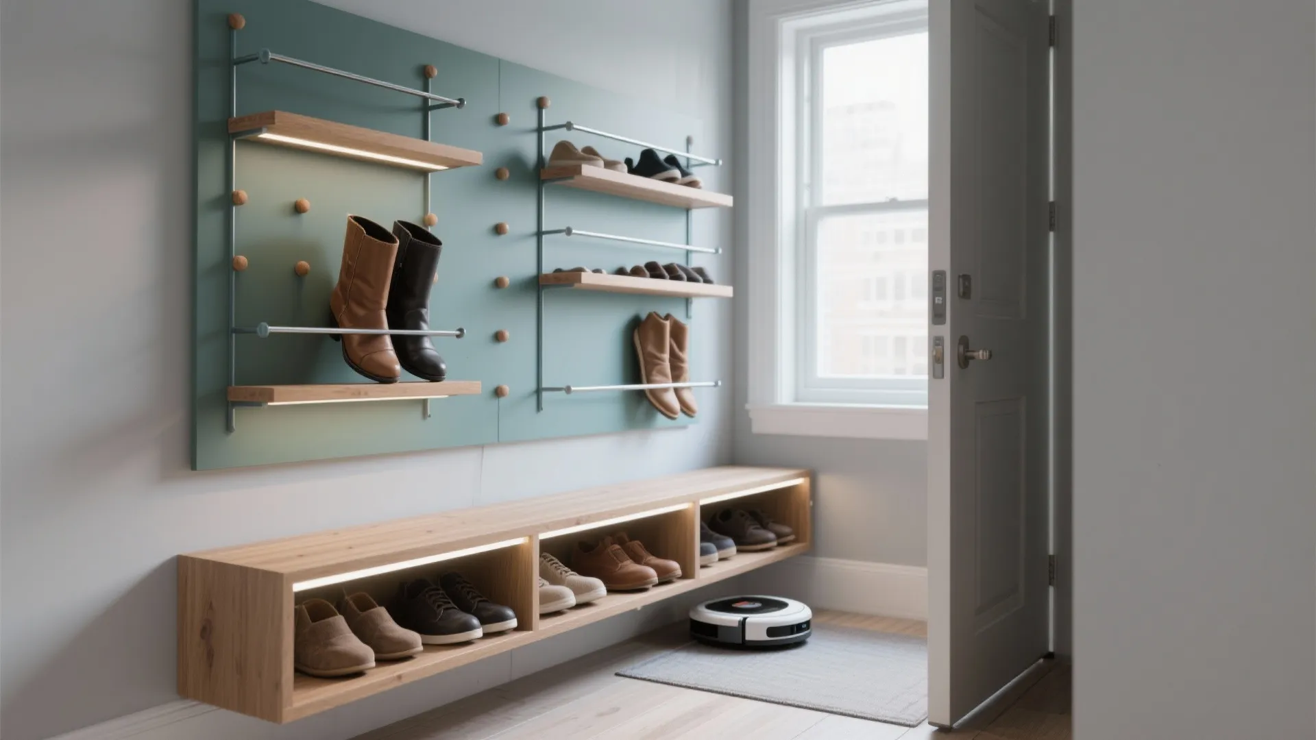 DIY Shoe Wall Rack Ideas for Space-saving Homes: 1 Minute to Organize with a Quick DIY Shoe Rack Guide