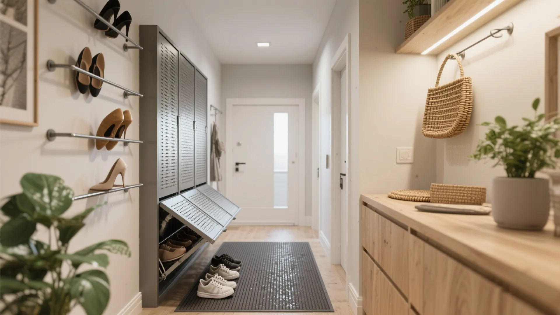 Storing Shoes in Small Spaces: Clever Solutions for Every Home: 1 Minute to Clutter-Free: Smart Shoe Storage for Tiny Apartments