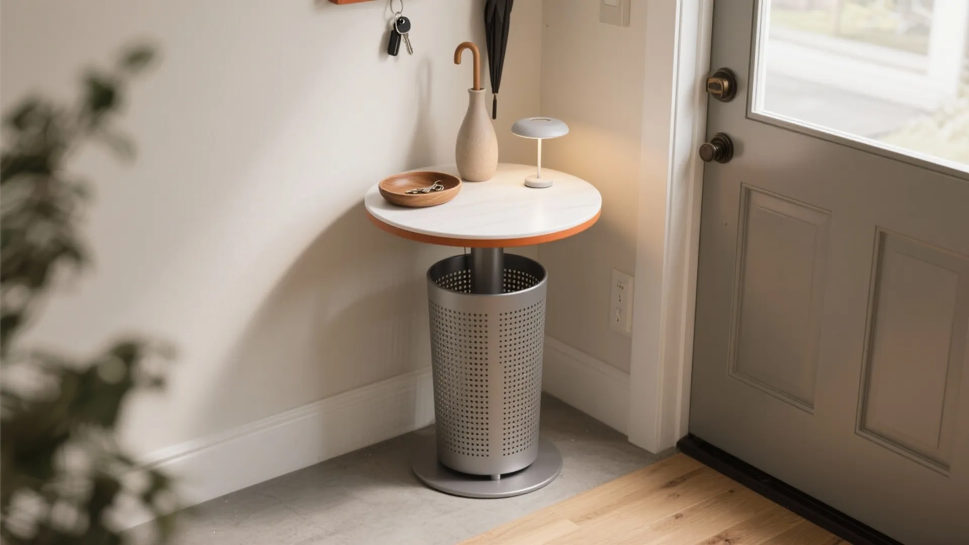 DIY Umbrella Stand Table: Ultimate Guide for Small Spaces: 1 Minute to Build Your Own Multi-Functional Umbrella Stand Table