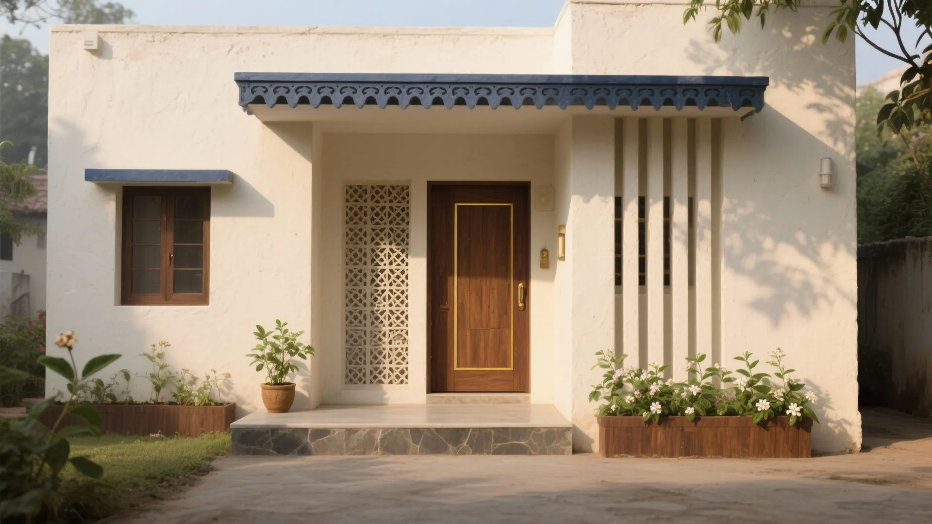 Small House Front Design Indian Style: Big Ideas for Petite Spaces