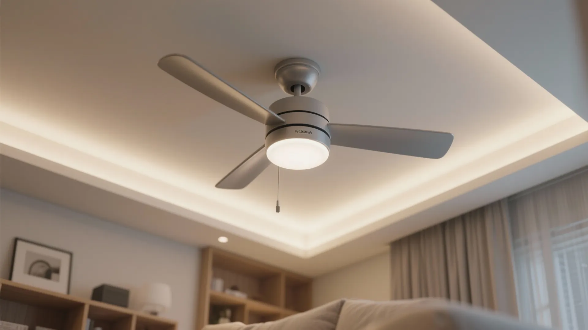 5. Multi-function Ceiling Fans with Integrated Lights