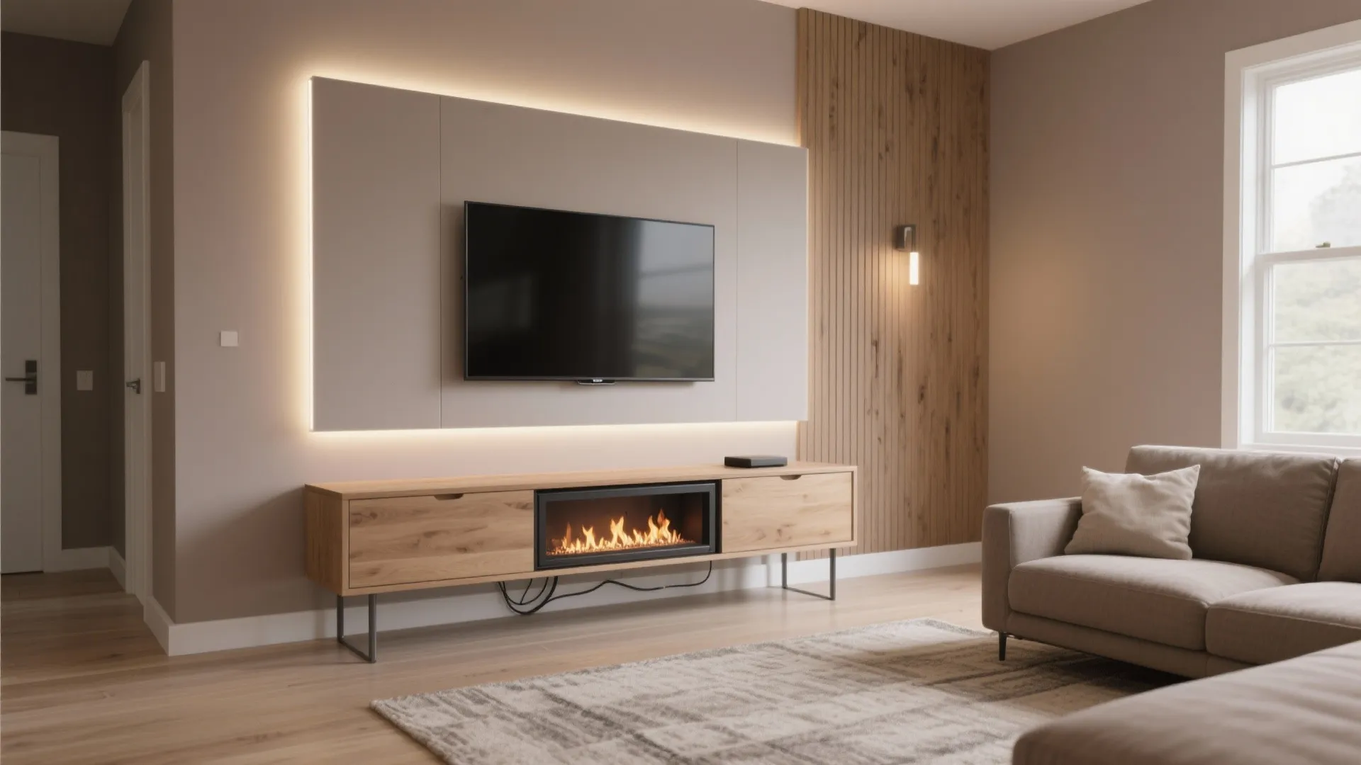 Electric Fireplace TV Stand for Small Spaces: Smart Style Solutions