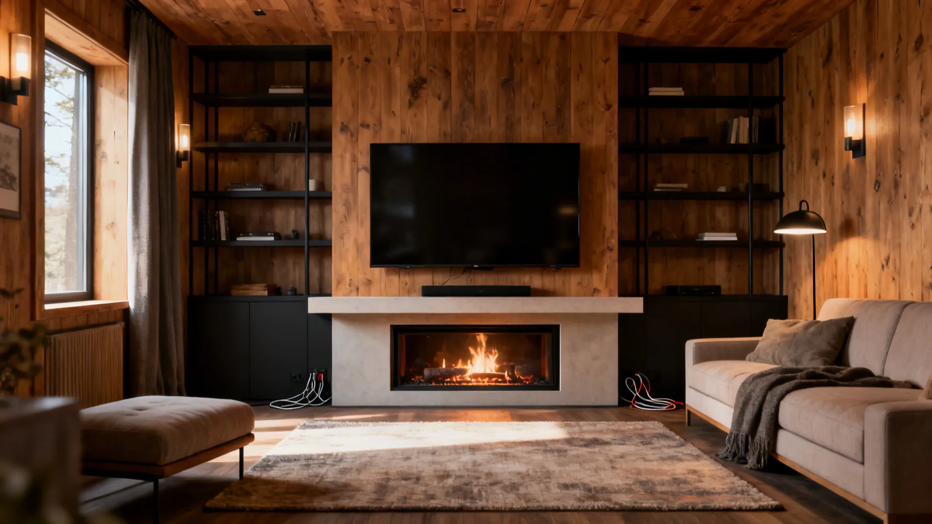 5 Small Living Room Ideas with Fireplace & TV