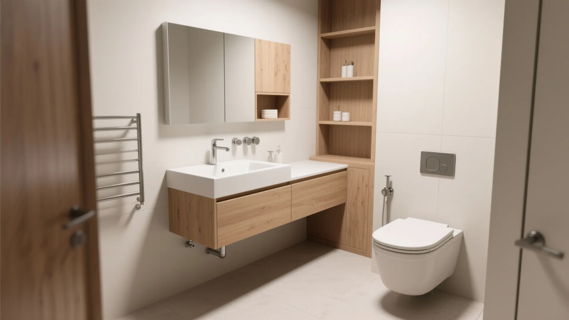 3. Choose Compact, Multi-Functional Fixtures