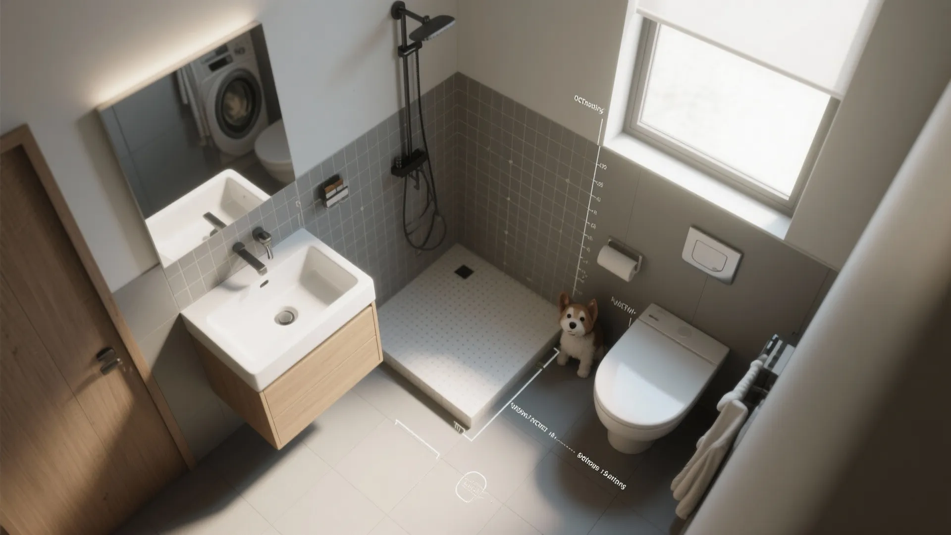 3. Choose Compact Fixtures and Clever Layouts