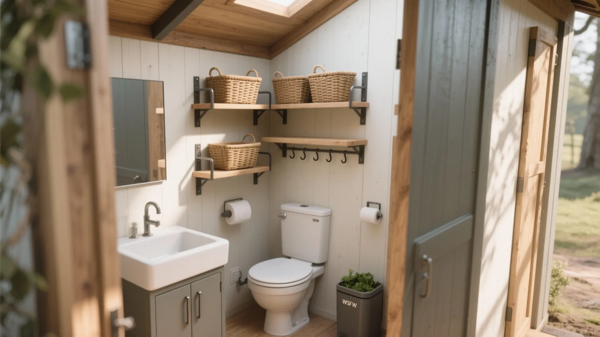 3. Smart Storage and Compact Fixtures