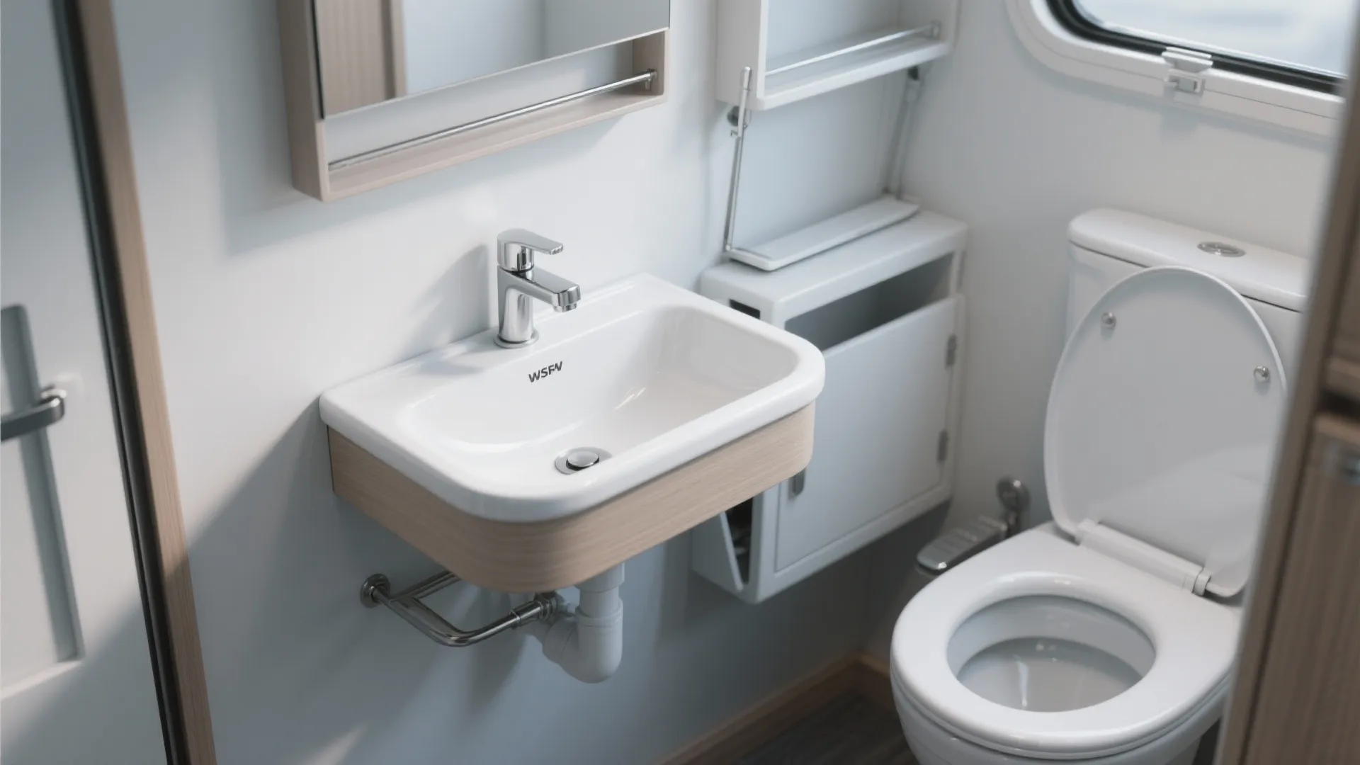 2. Use compact, multi-functional fixtures