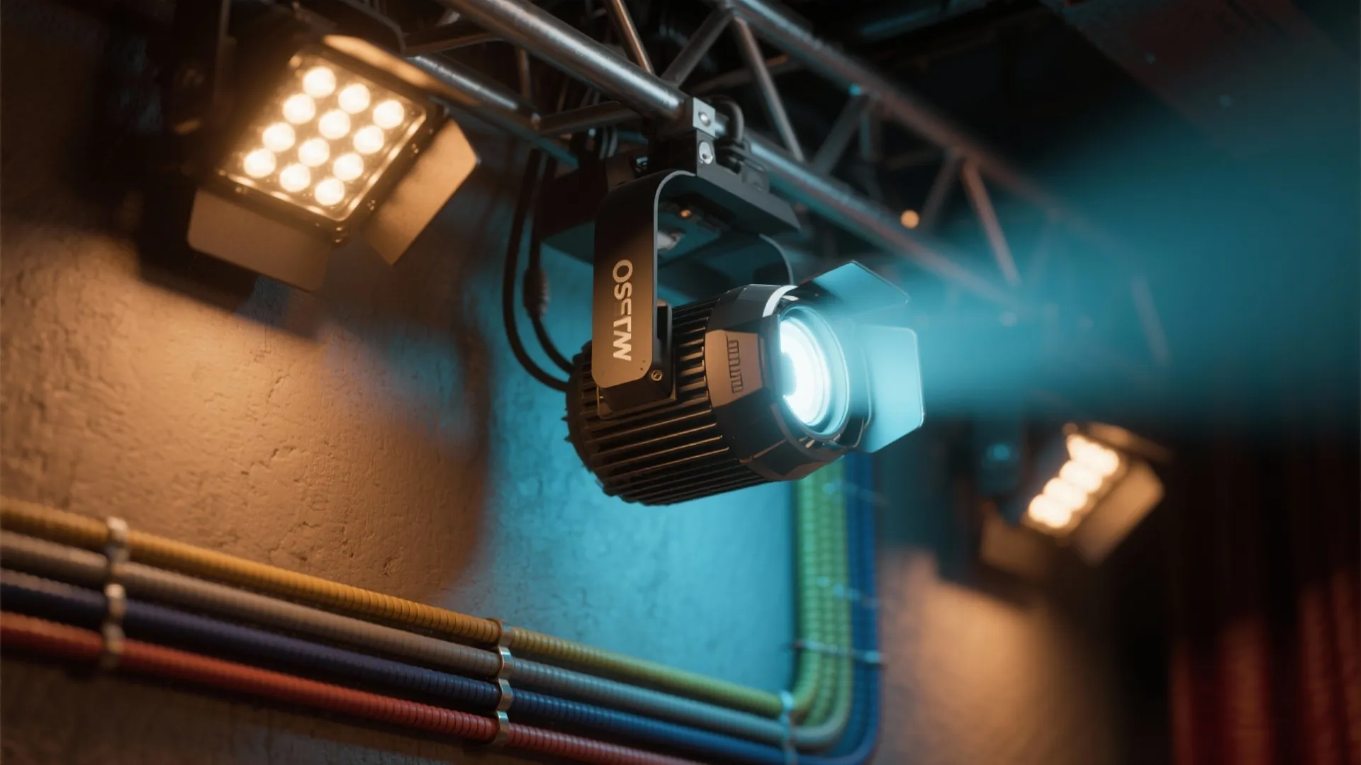 1. Layered Lighting with Compact Fixtures