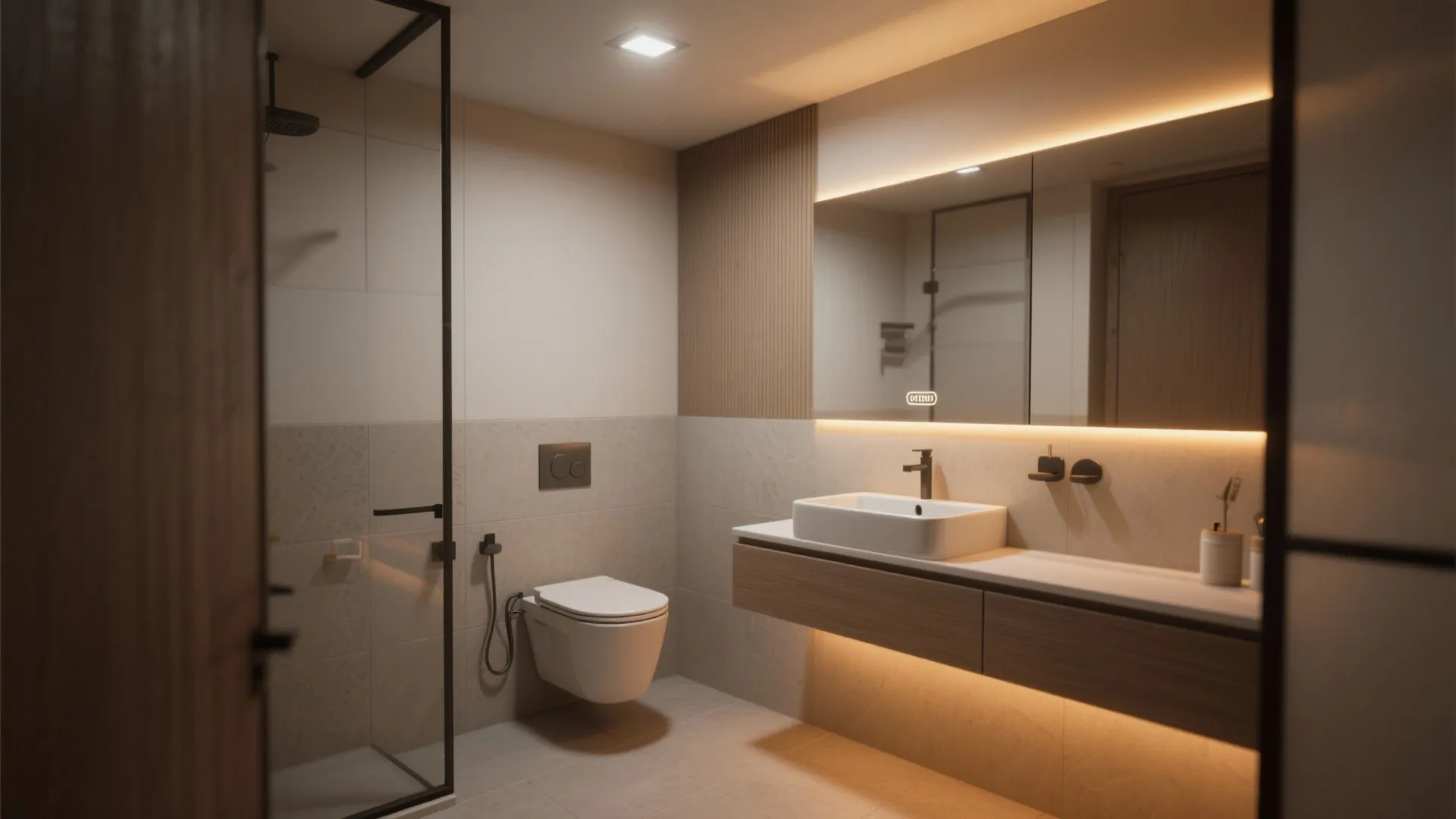 5. Compact fixtures and smart lighting layering
