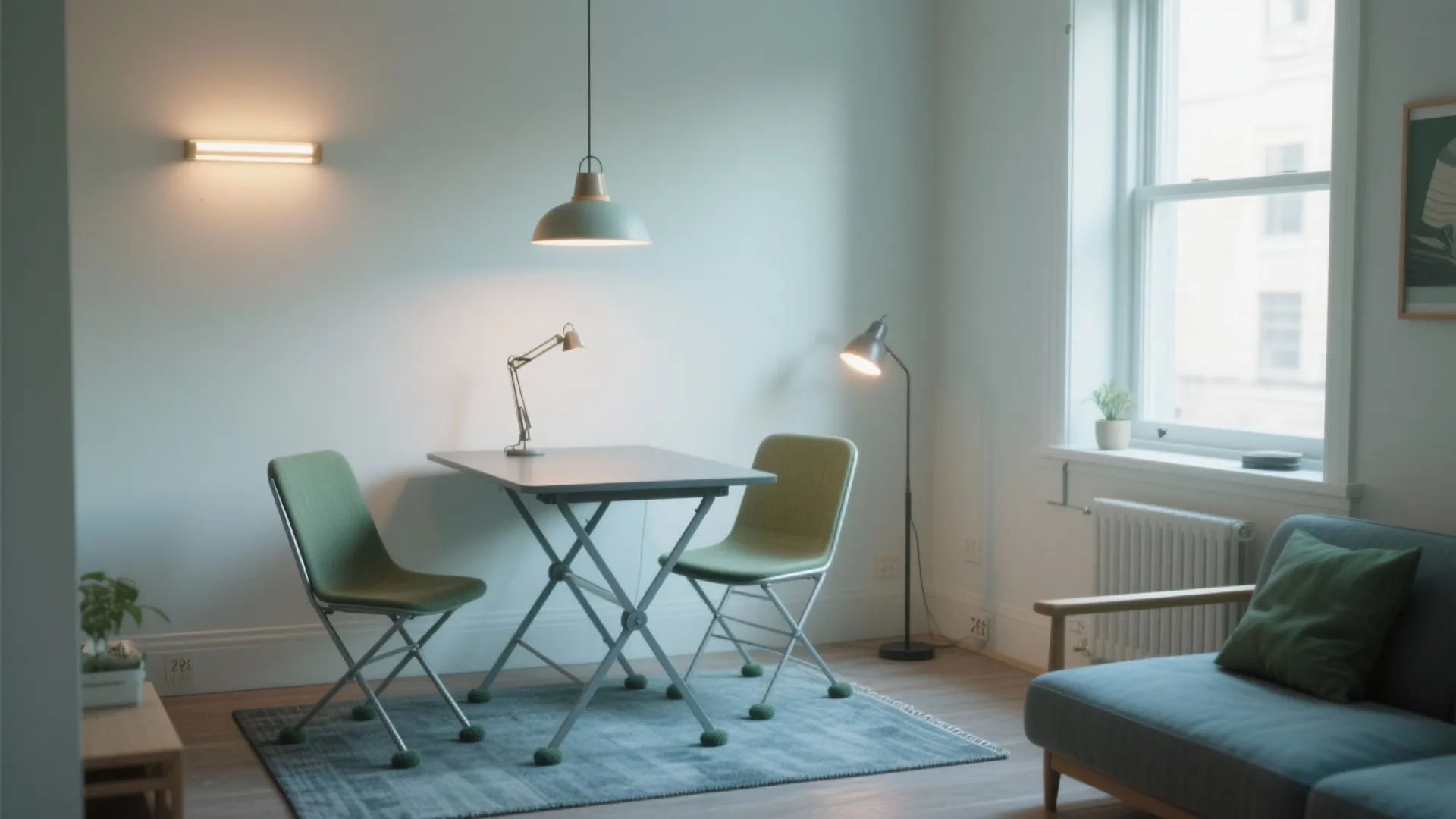 Small Folding Table and Chairs: Smart Space Solutions for Any Room: 1 Minute to Unfold More Space—Fast-Track Guide to Chic Foldable Furniture