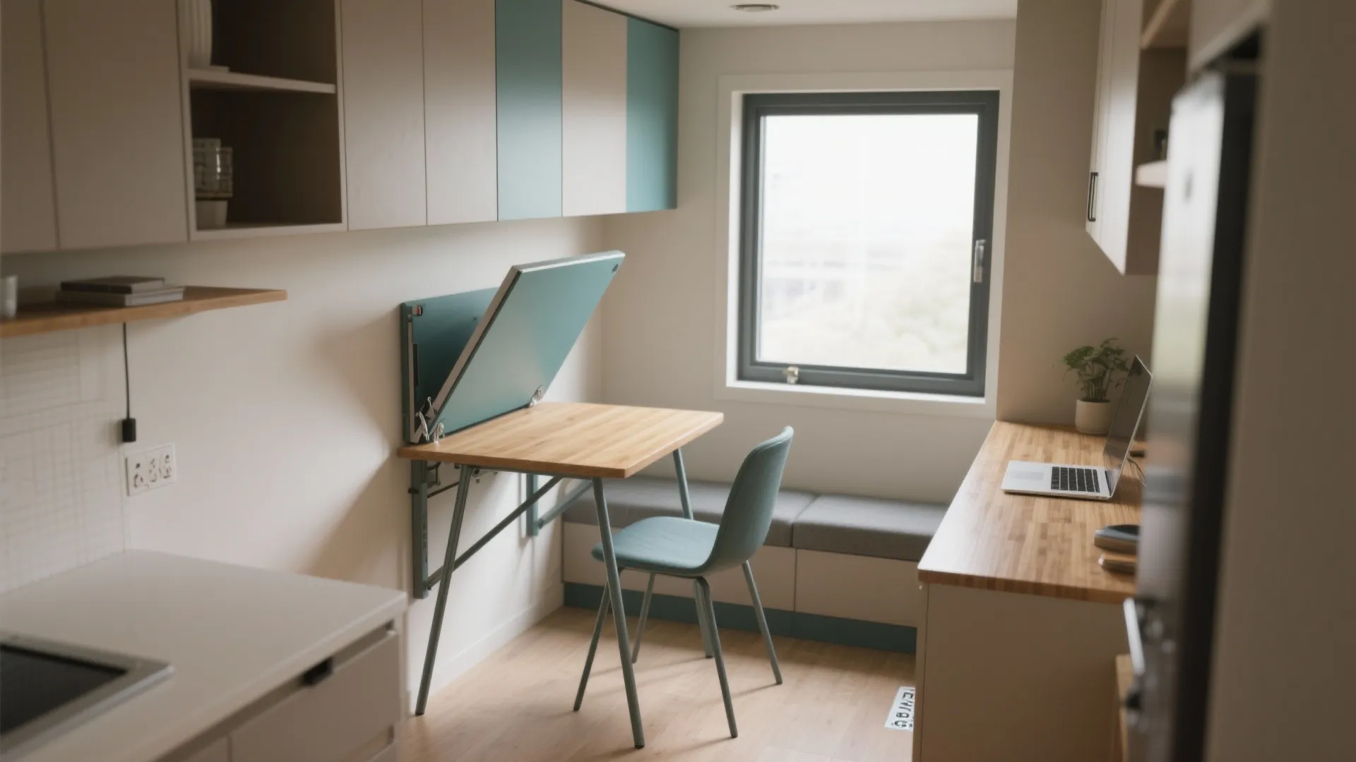 DIY Folding Table Legs: Space-Saving Solutions for Small Homes: 1 Minute to Smarter Small Space Living—Easy Folding Table Leg Ideas