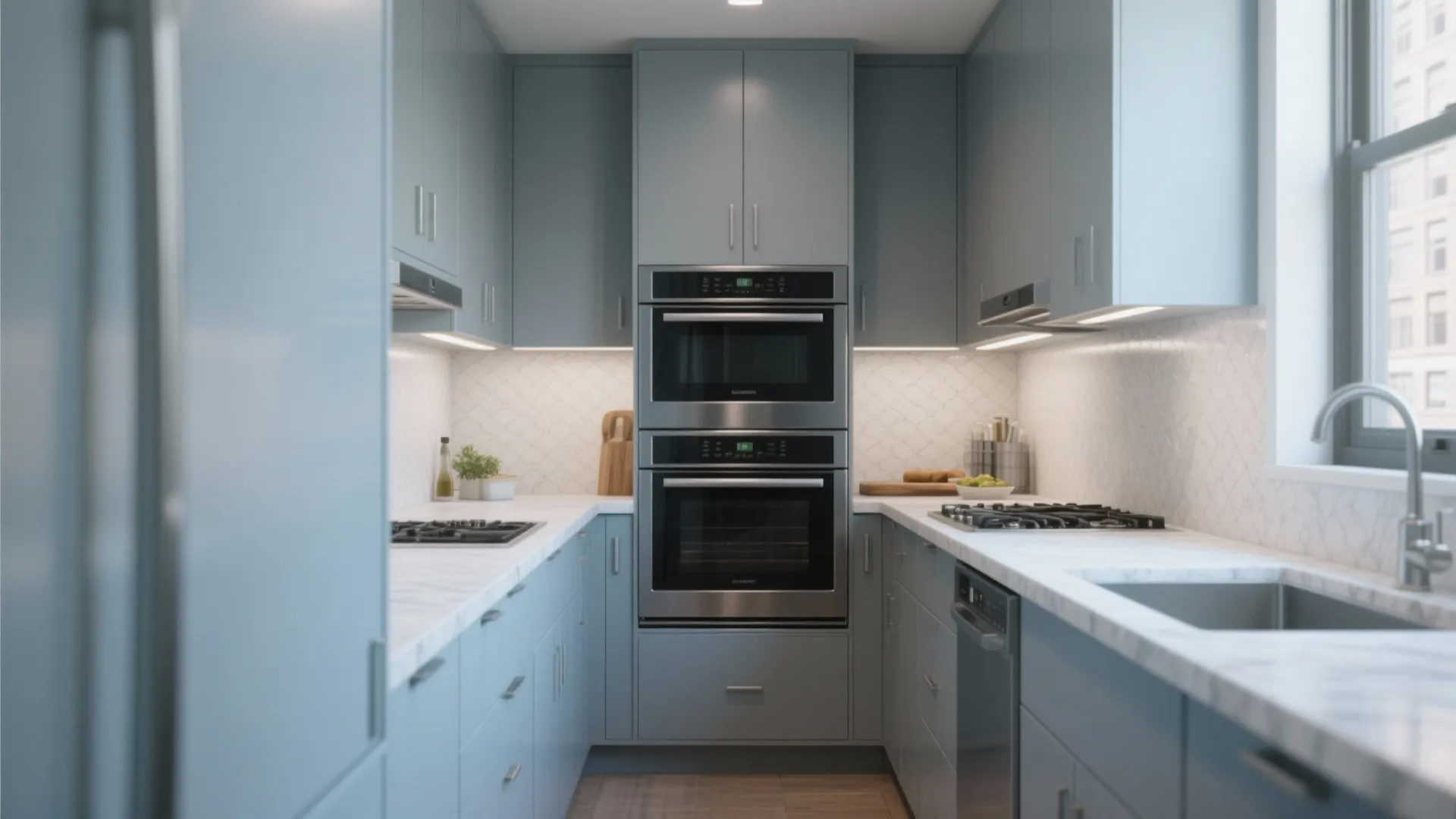 Double Oven in Small Kitchen: Smart Space Solutions: 1 Minute to Maximize Baking Power in Tiny Kitchens