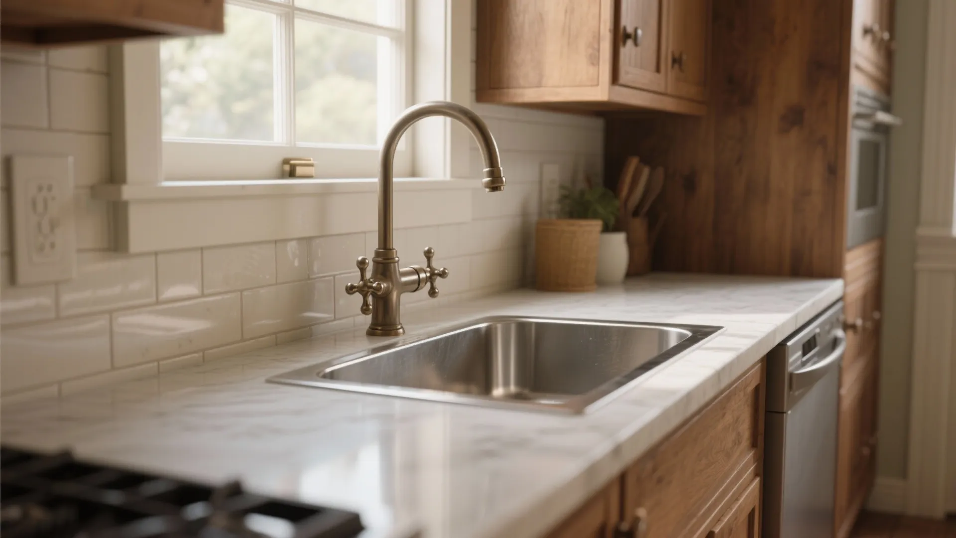 2-Handle Kitchen Faucet Ideas: Small changes, big impact: 5 smart design ideas for 2-handle kitchen faucets in compact homes