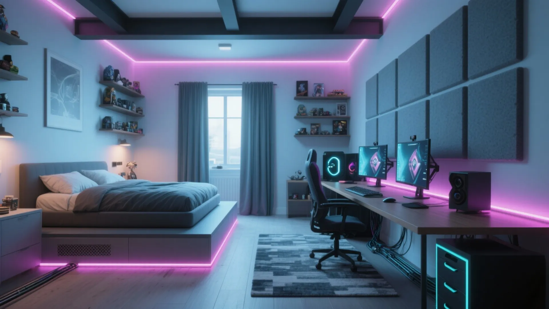 Small Gaming Room Ideas with Bed: Maximize Fun & Comfort