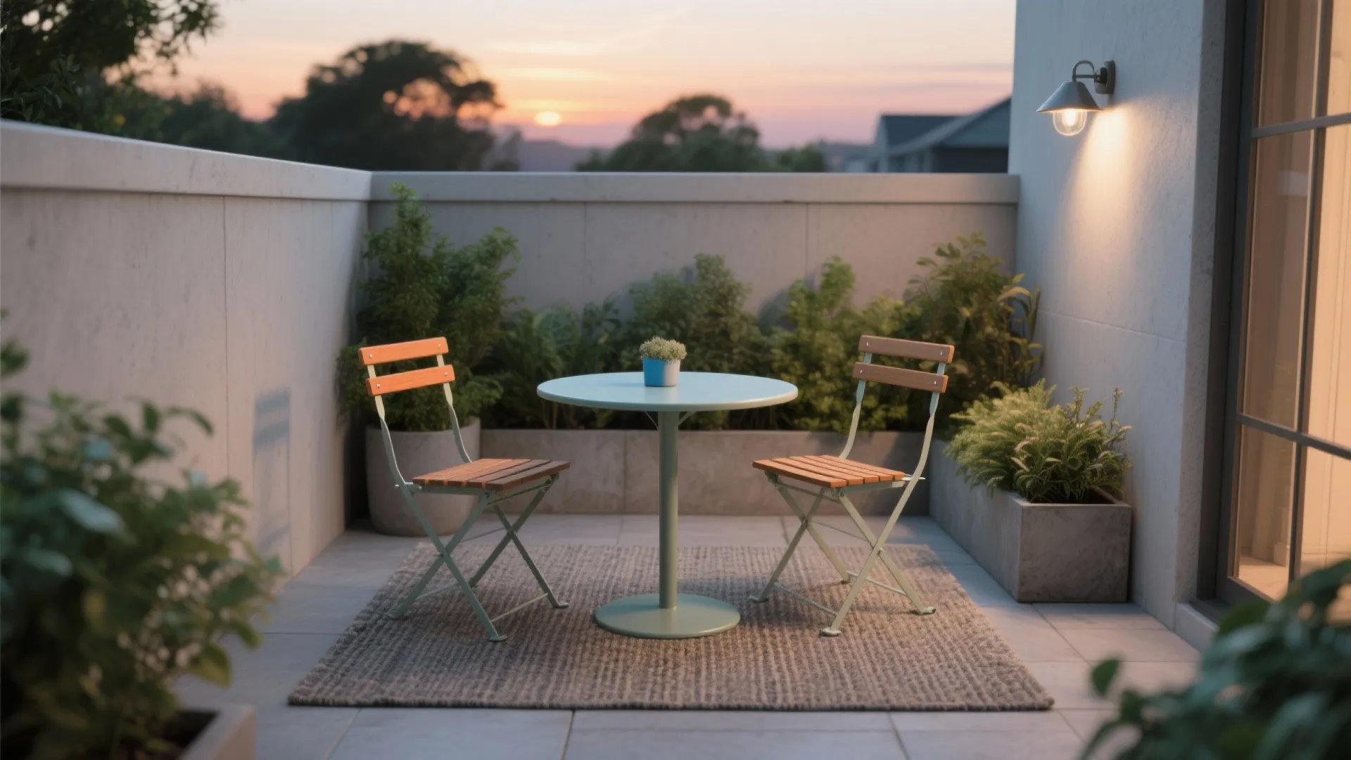 Small Table and Chairs for the Garden: Space-Saving Outdoor Solutions