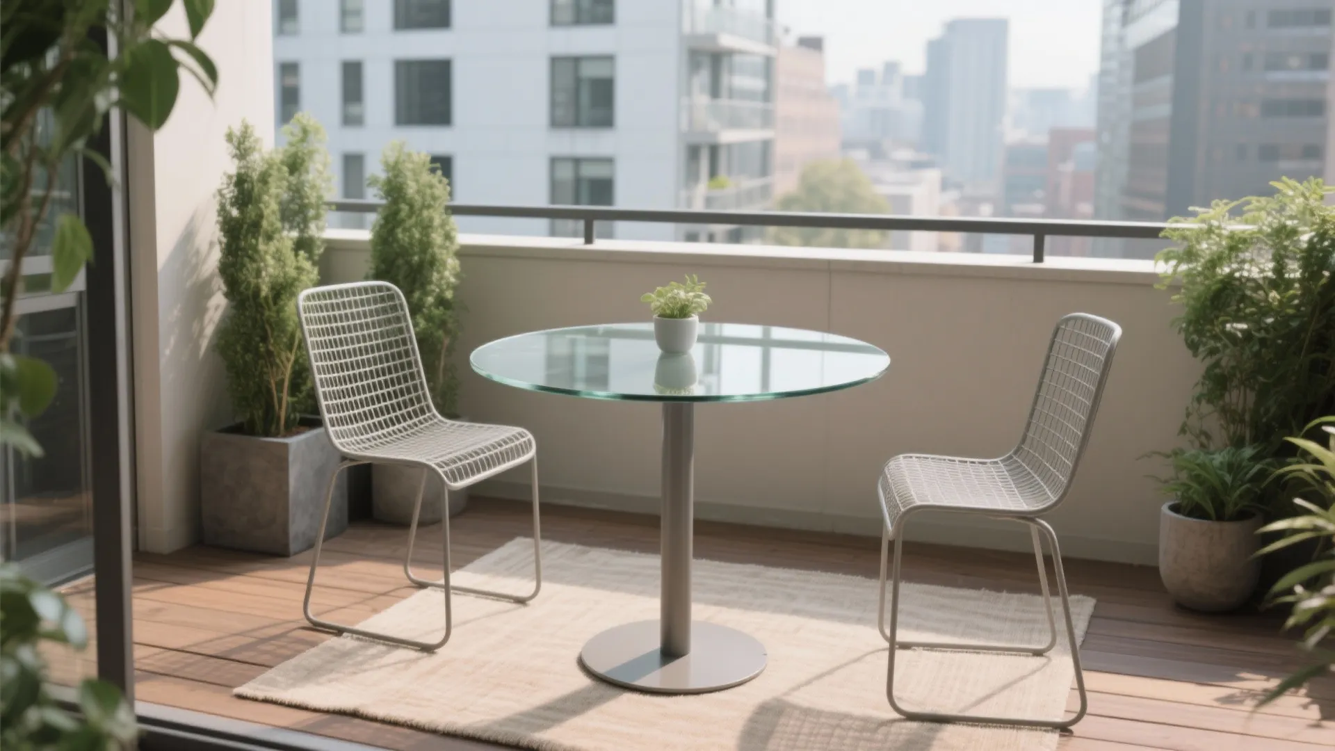 Small Glass Top Garden Table: Style and Function for Compact Outdoor Spaces