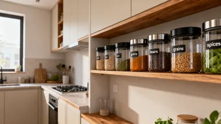 5 Decorative Glass Kitchen Storage Ideas That Actually Work