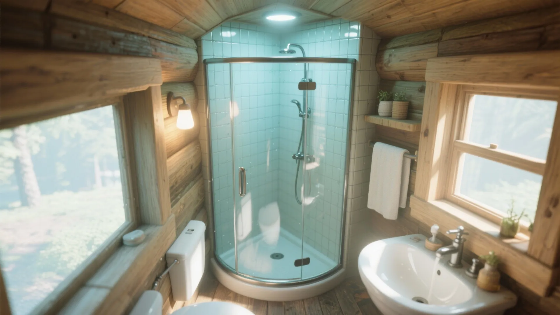 4. Compact Shower Stalls