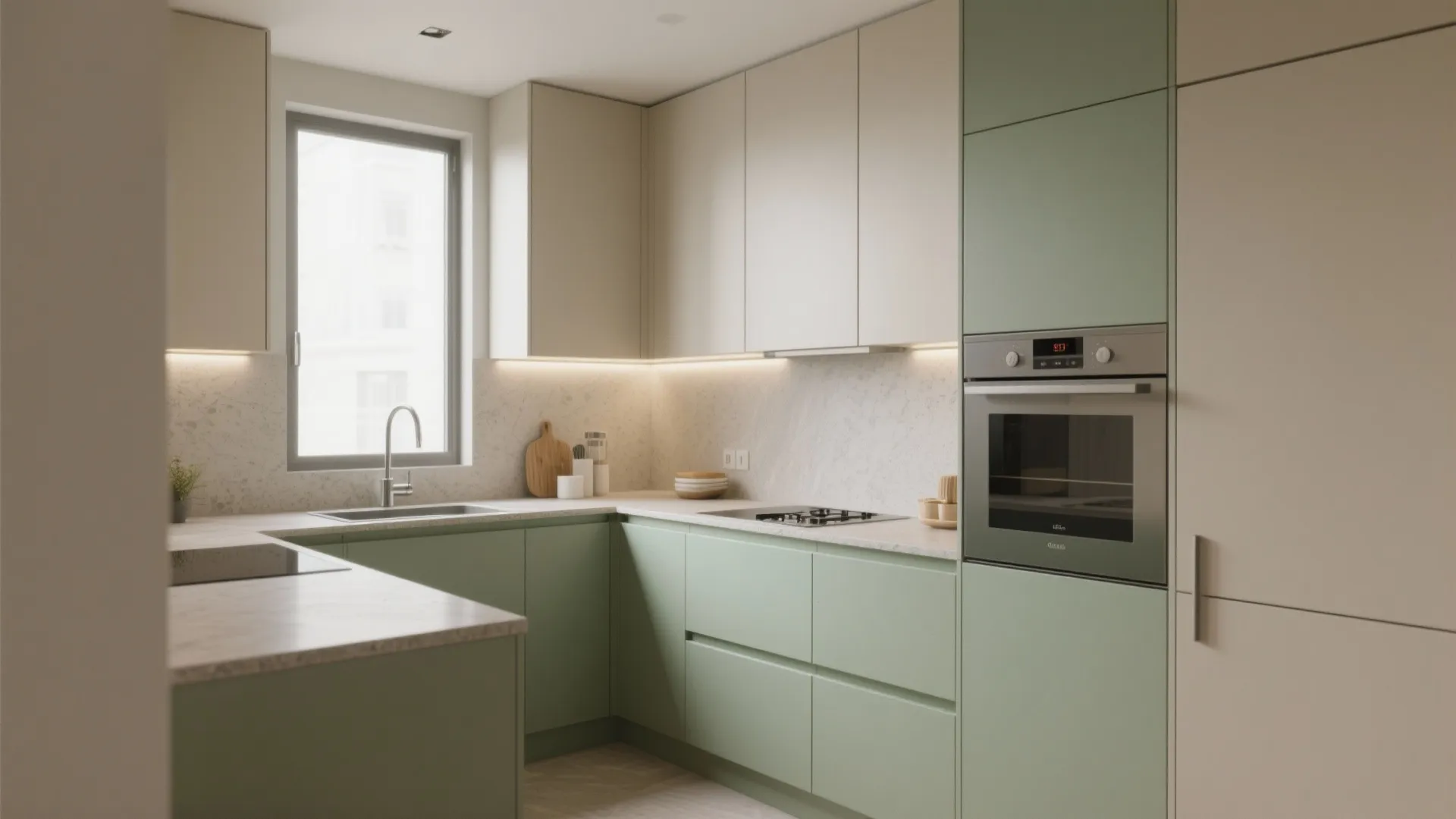 Gola Profile Kitchen: Modern Streamlined Design for Small Spaces: 1 Minute to Master Seamless Gola Profile Kitchen Layout and Revamp Any Compact Home