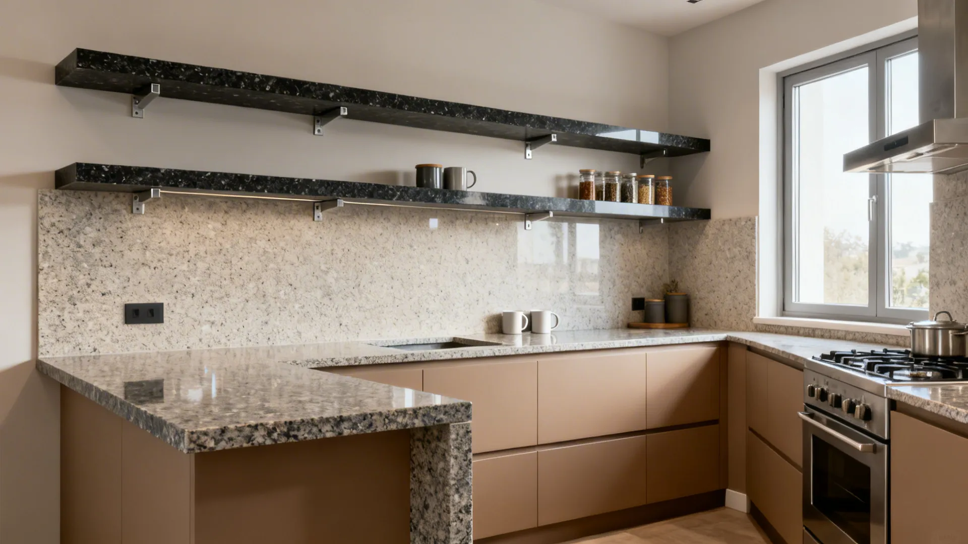 Kitchen Shelf Granite Design: 5 Ideas That Truly Work