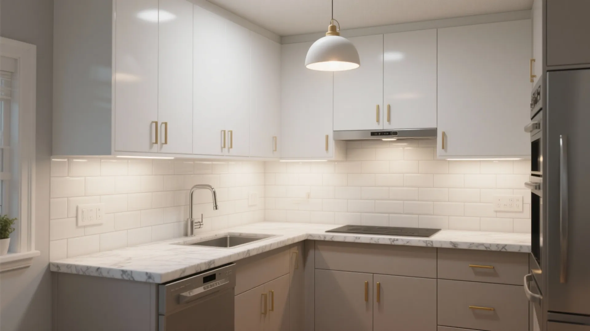 Small Kitchen Grey and White Design Ideas: 1 Minute to Transform Your Kitchen: Quick Grey & White Hacks