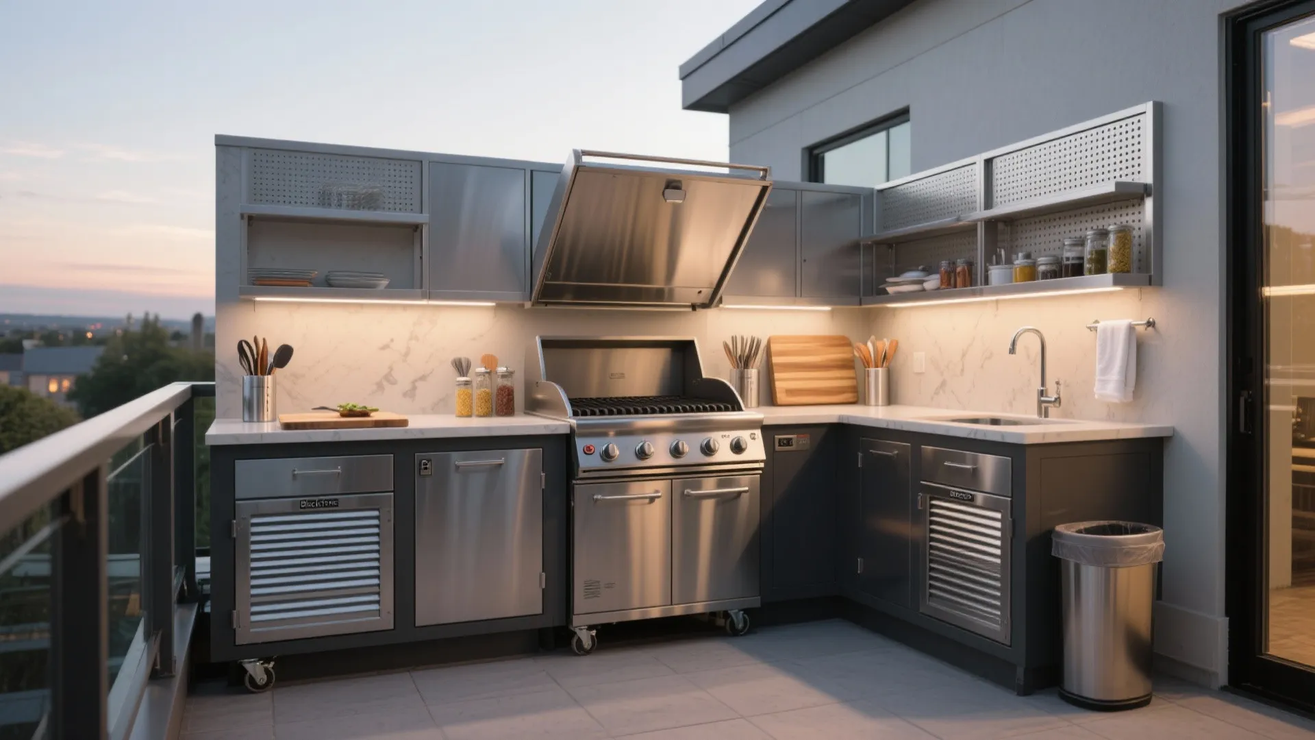 Blackstone Griddle Surround Table DIY: Space-Saving Guide: 1 Minute to a Smarter Grilling Setup—DIY Surround Table Tips!