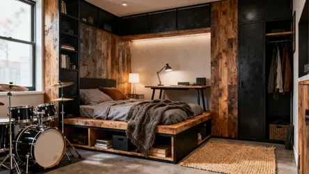 5 Young Men's Bedroom Decorating Ideas