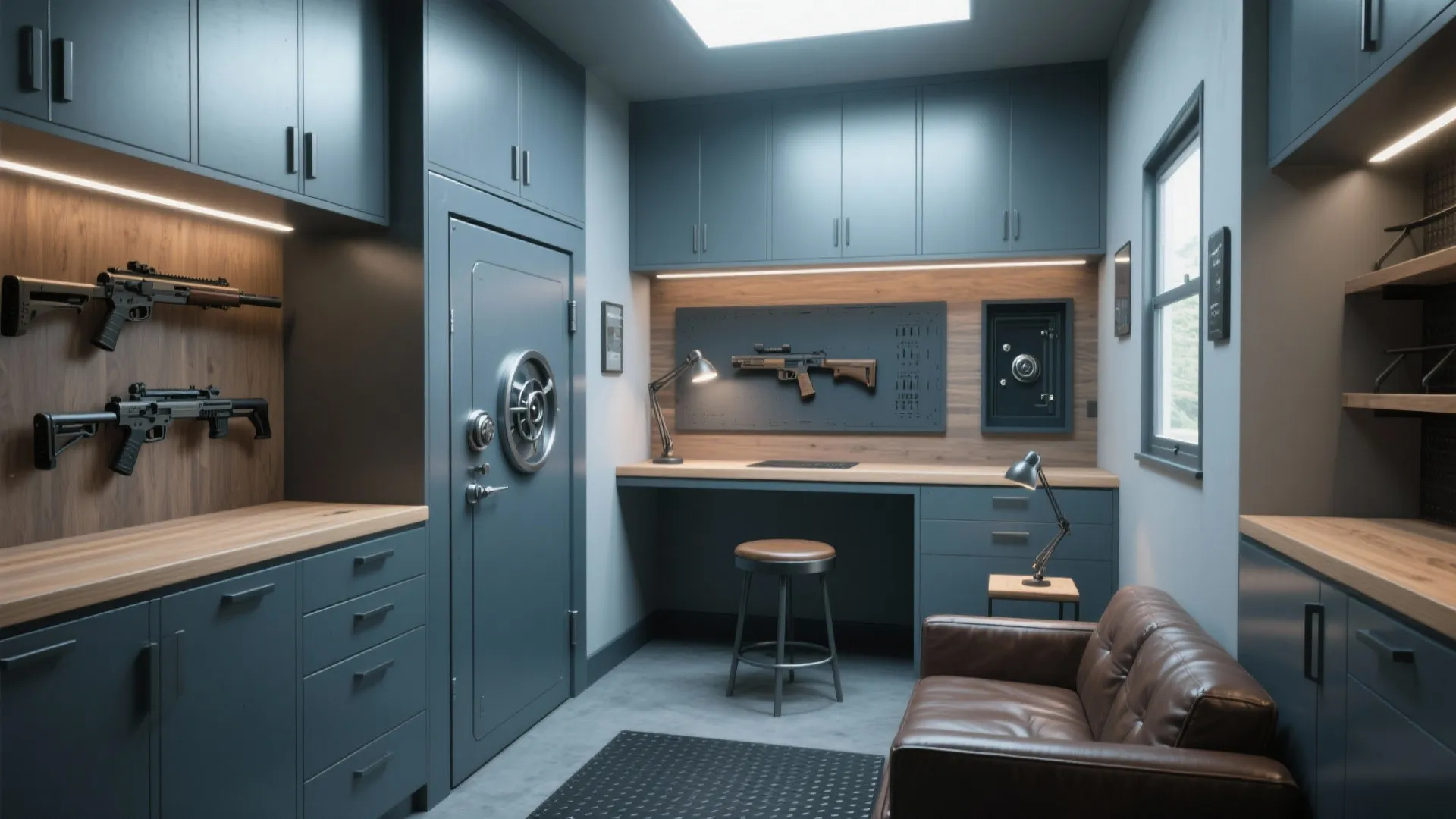 Small Gun Room Man Cave Ideas for Maximum Space & Style: 1 Minute to Smartly Transform Your Small Gun Room into the Ultimate Man Cave