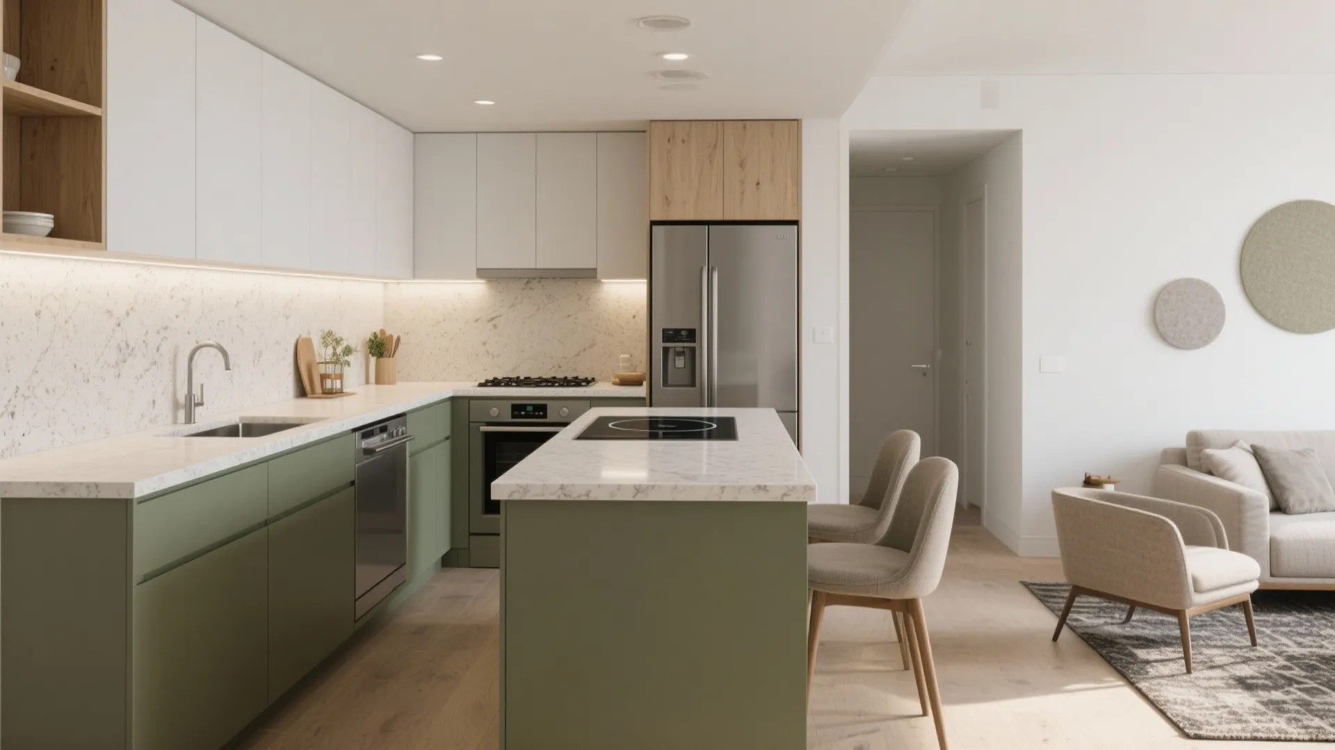 Small Open Kitchen Design in Hall: Smart Space Solutions: Fast-Track Guide to Hall Kitchen Transformations