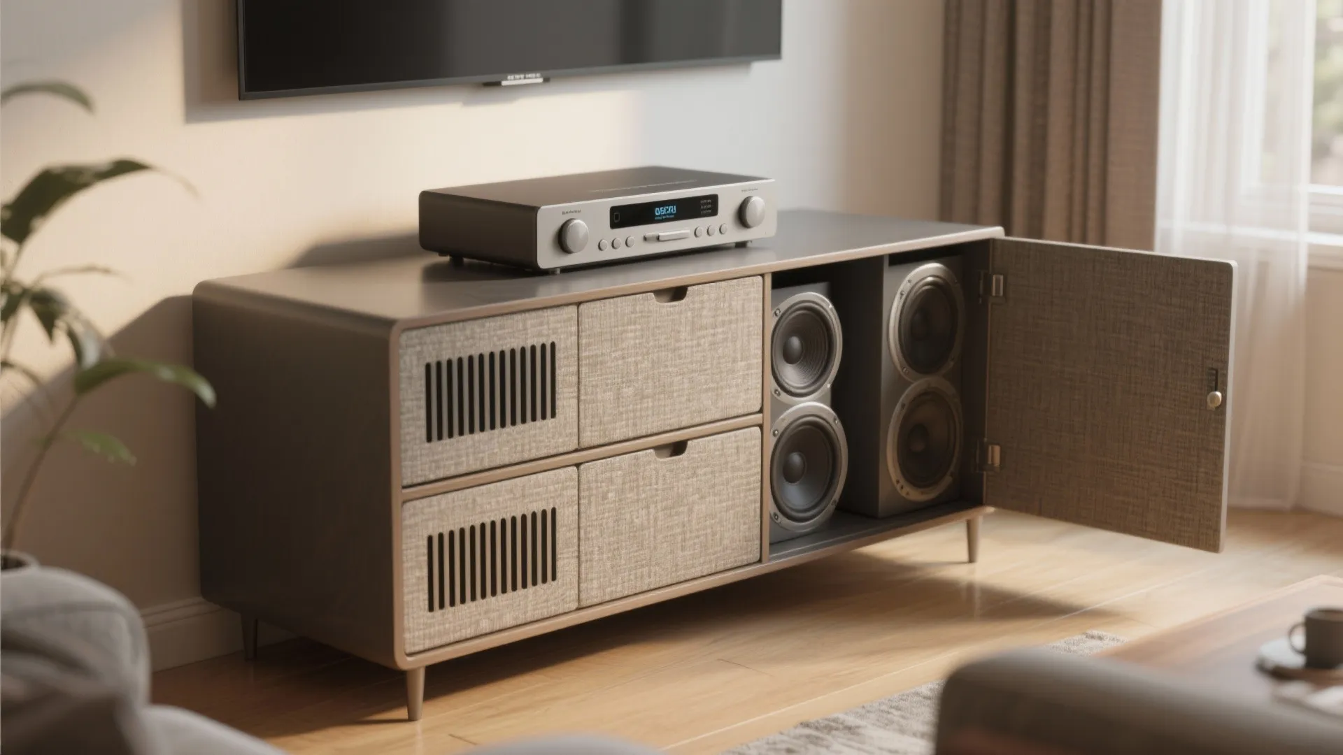 4. Compact Head-Cabinet (Stackable & Modular)