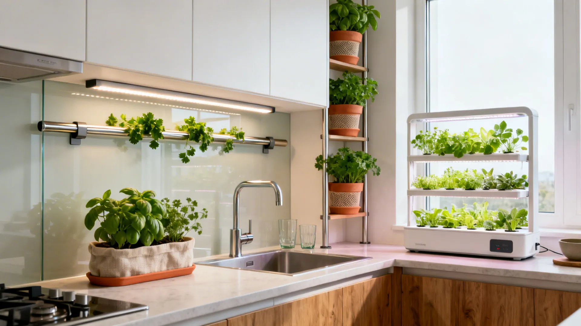 5 Indoor Kitchen Herb Garden Ideas That Actually Work