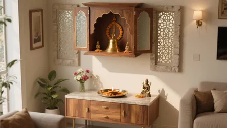 5 Small Pooja Room Ideas That Feel Sacred And Spacious