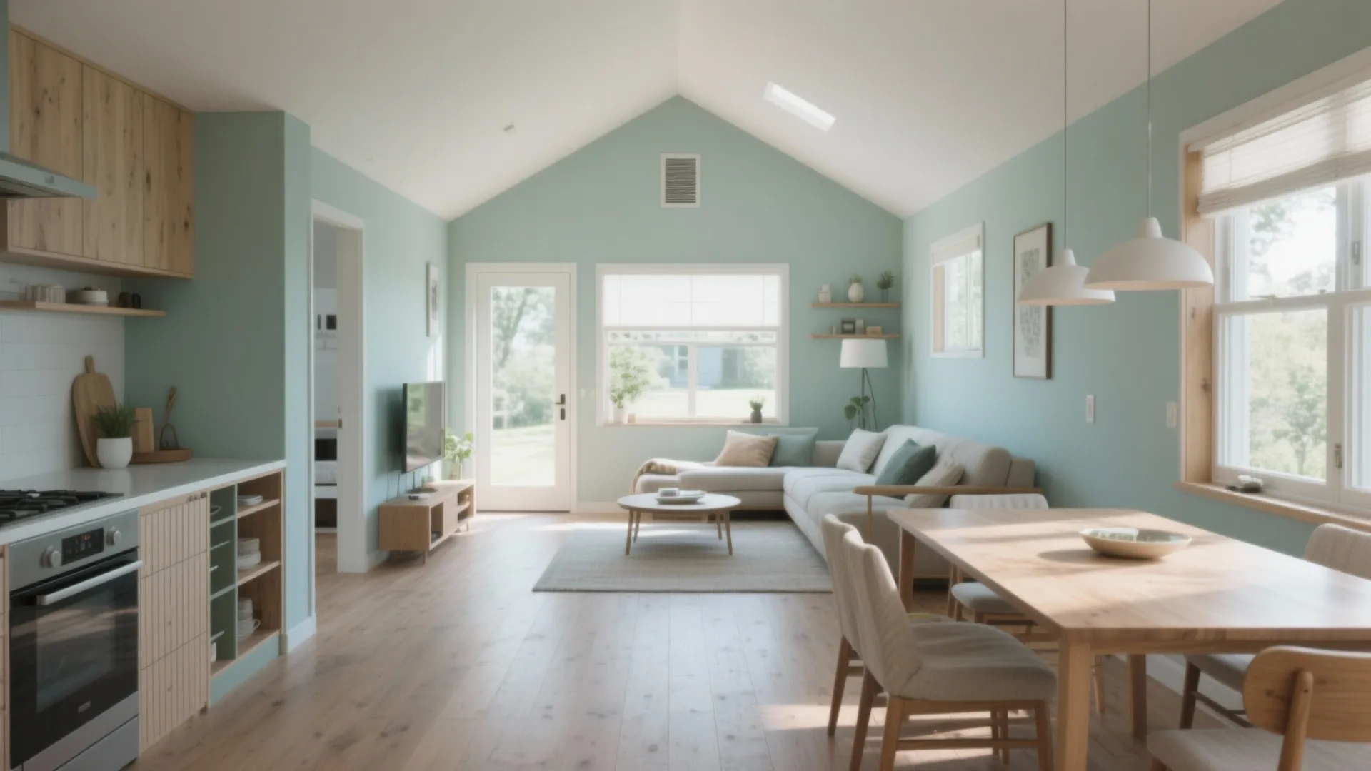 TM Studio Small House Design: 2 Bedroom Space-Saving Ideas: 1 Minute to Smart 2-Bedroom TM Studio Small House Design Tips