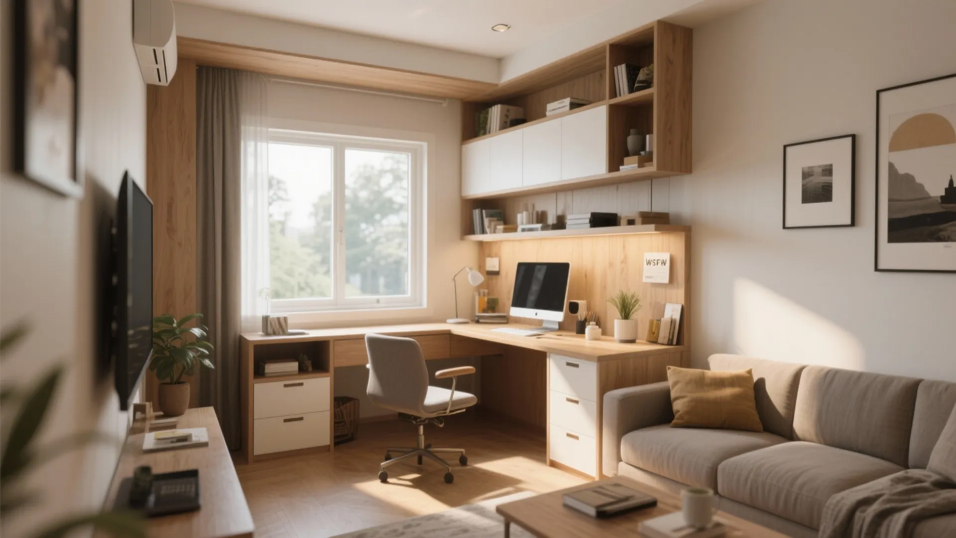 Flexible Study or Home Office Nook