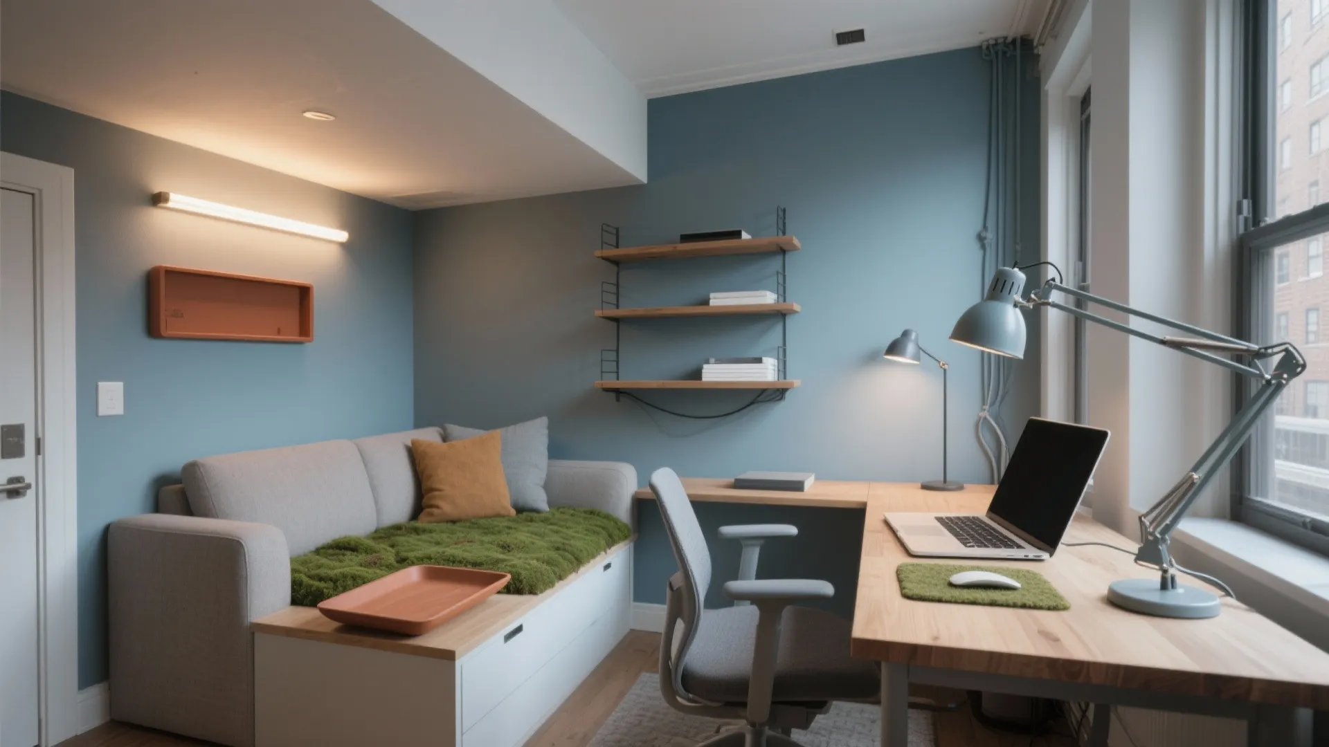 Small Space Home Office Ideas for Apartments: 1 Minute to a Clutter-Free, Productive Work Corner