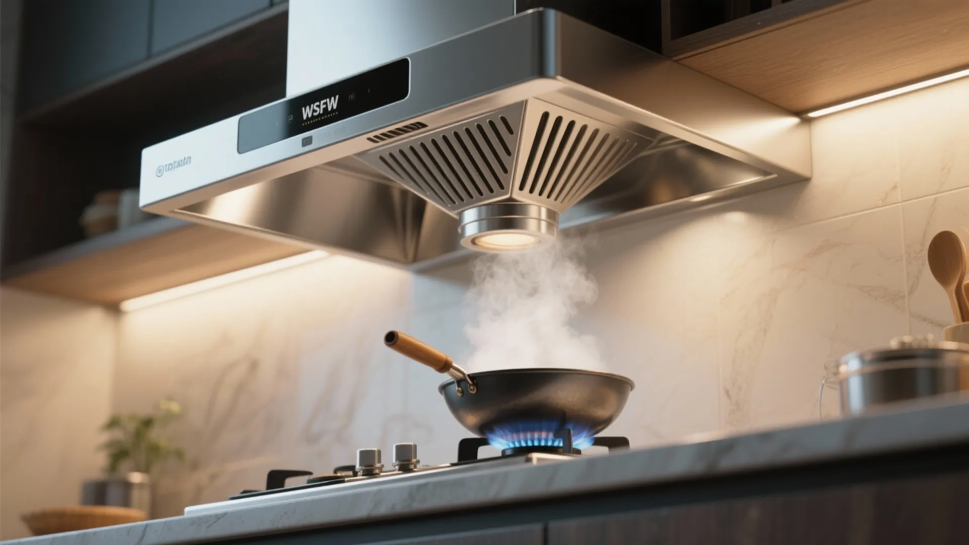 5. Compact ventilation and grease management