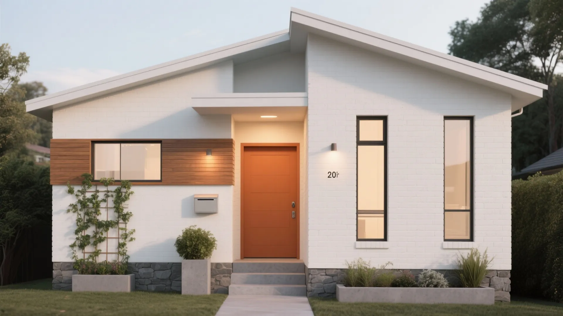 Front Elevation Design for Small House: Smart Space, Big Style: Fast-Track Guide to Stunning Small House Facades in 1 Minute