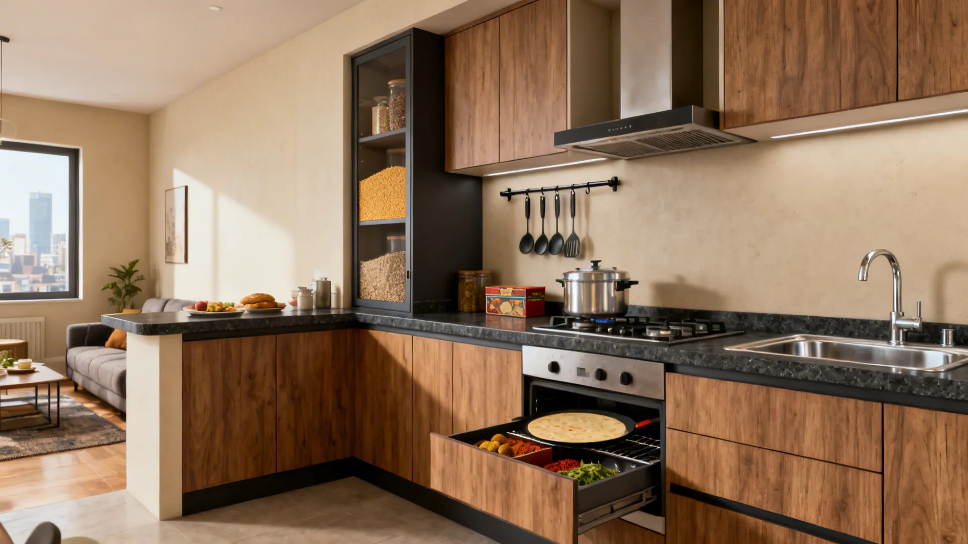 Indian Modular Kitchen Interior Design: 5 Proven Ideas