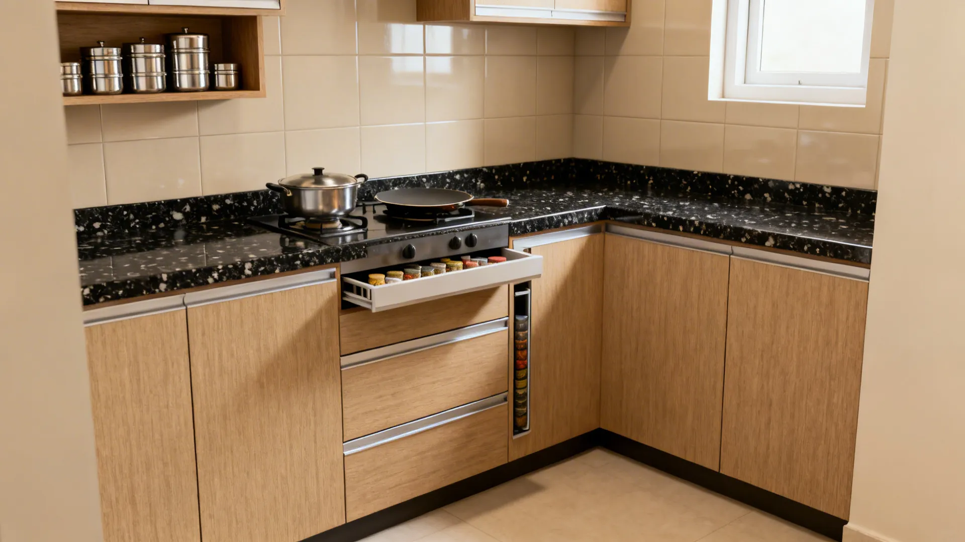 5 Indian-Style Low-Budget Modular Kitchen Design Ideas: Smart, affordable design ideas for small Indian kitchens—backed by experience and data