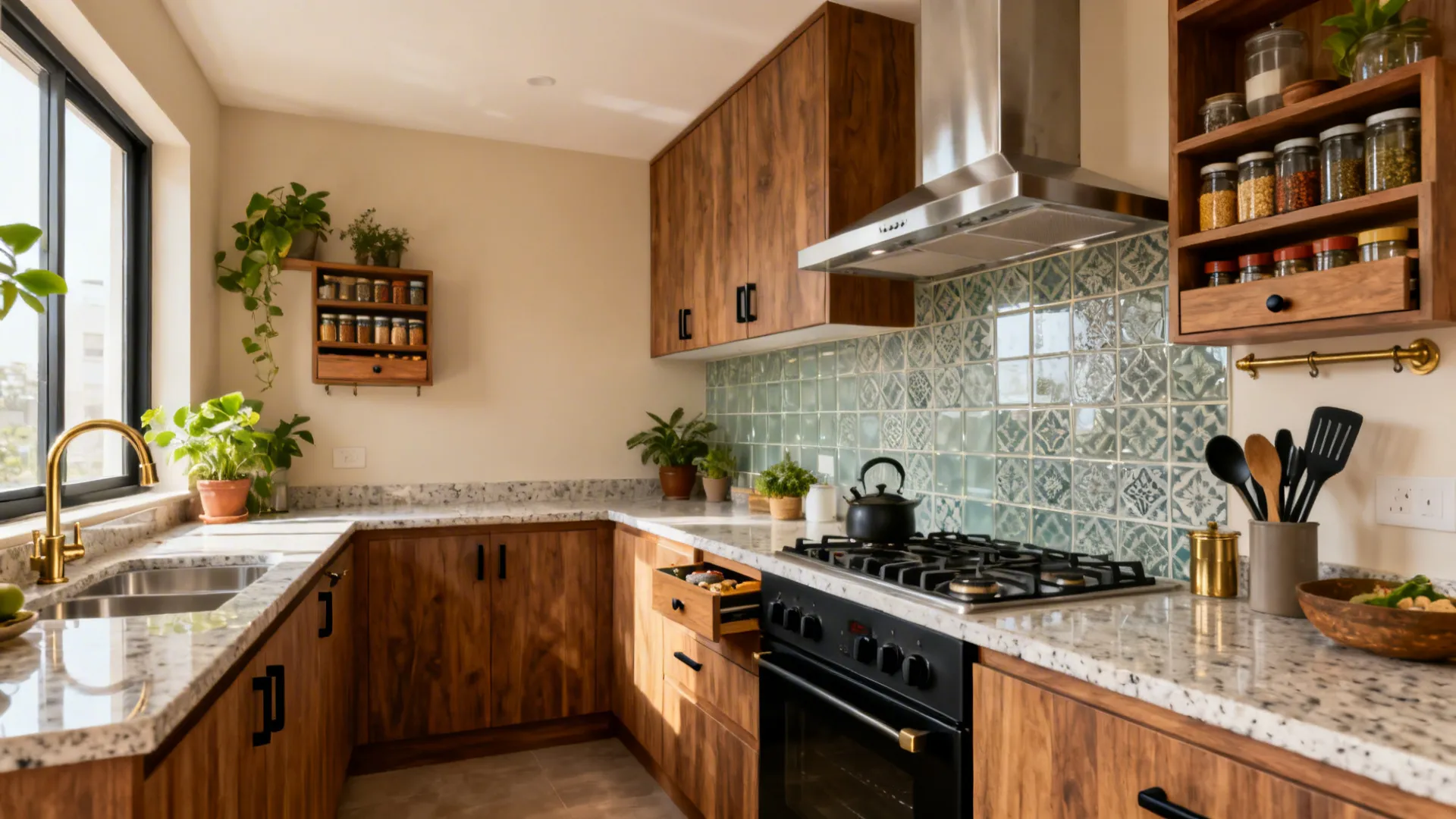5 Indian-Style Kitchen Design Ideas
