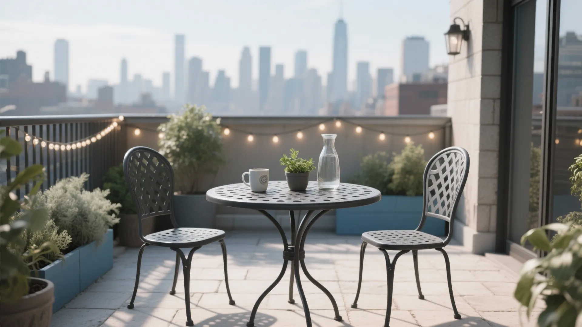 Wrought Iron Patio Table Small: Stylish Space-Saving Solutions