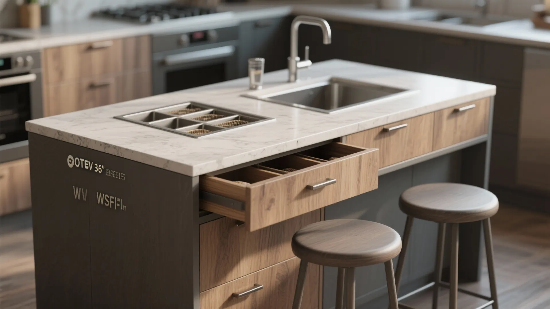 4. Compact Island: multitasking without the bulk